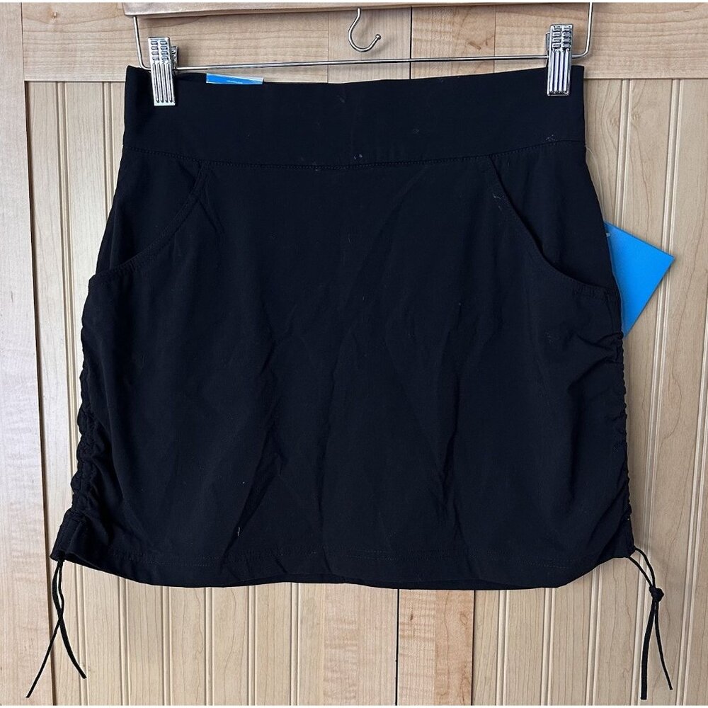 NEW COLUMBIA Active Fit Jupe Skort Black Size Small Shorts Lined Cinched